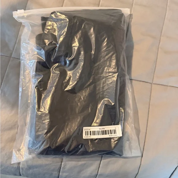 Lands' End Navy and Black Swim Skirt - Picture 3 of 3